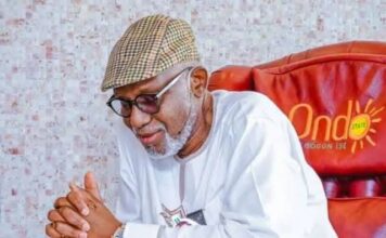 Ondo Gov, Rotimi Akeredolu, dies after long health battle
