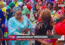 Empowerment Programme: FG Distributes Food and Solar Power Systems to Delta Women